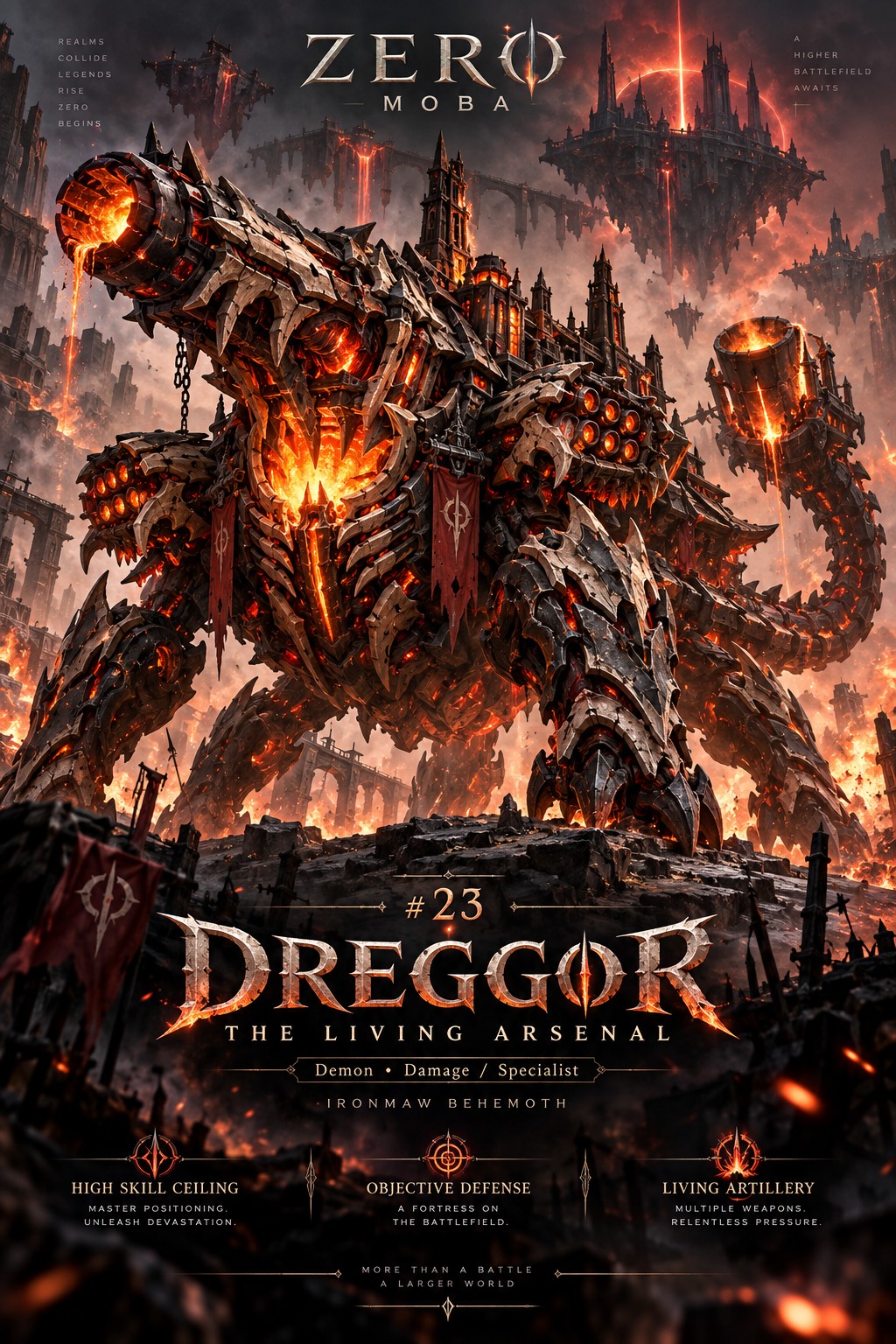 Dreggor — The Living Arsenal official artwork
