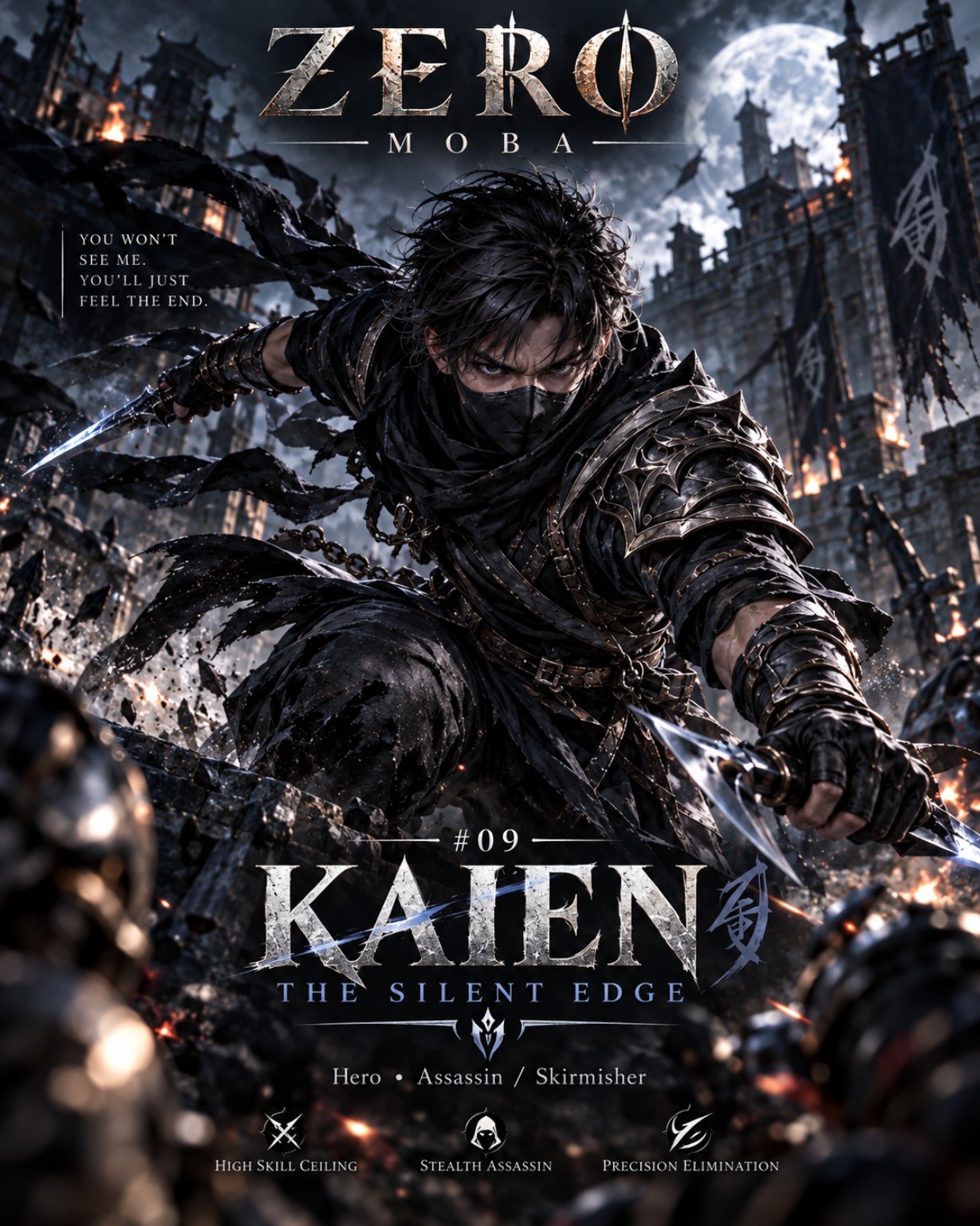 Kaien — The Silent Edge official artwork