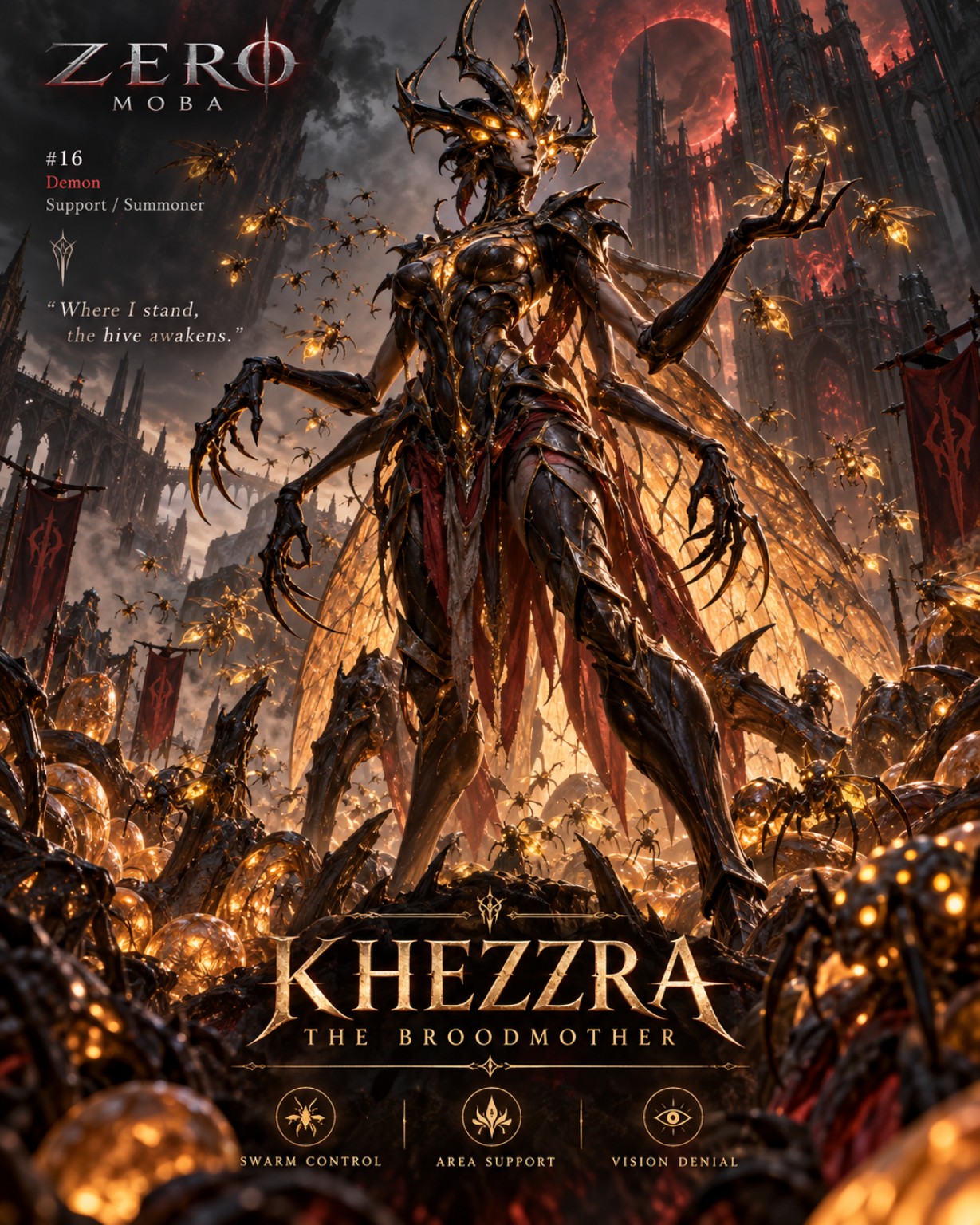 Khezzra — The Broodmother official artwork