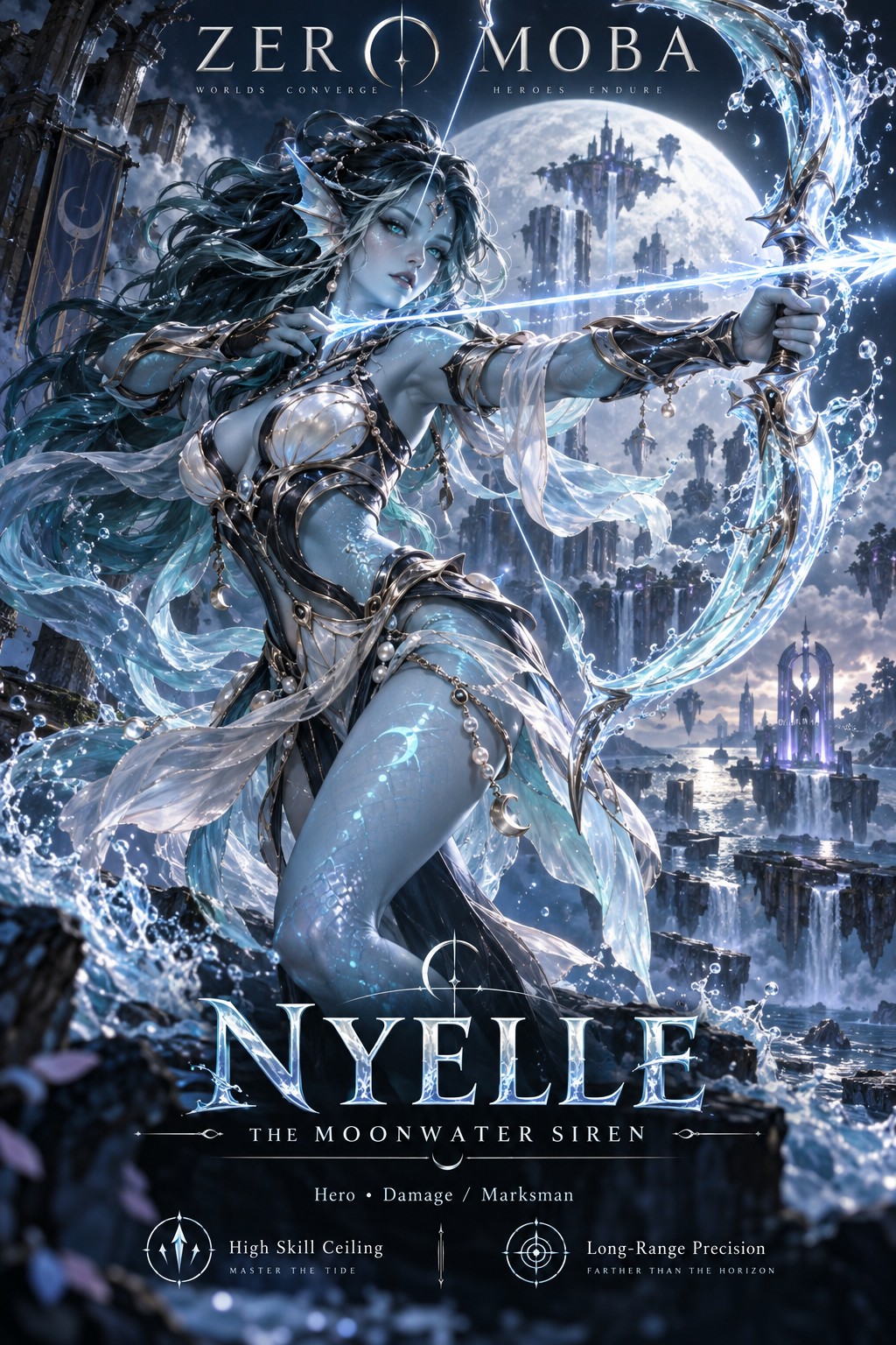 Nyelle — The Moonwater Siren official artwork