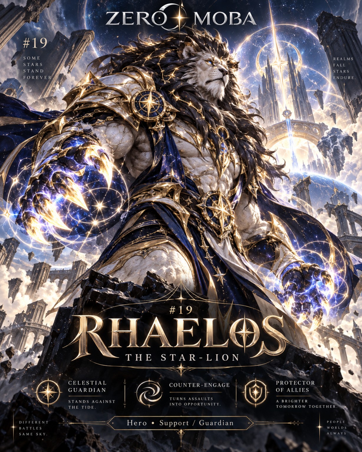 Rhaelos — The Star-Lion official artwork