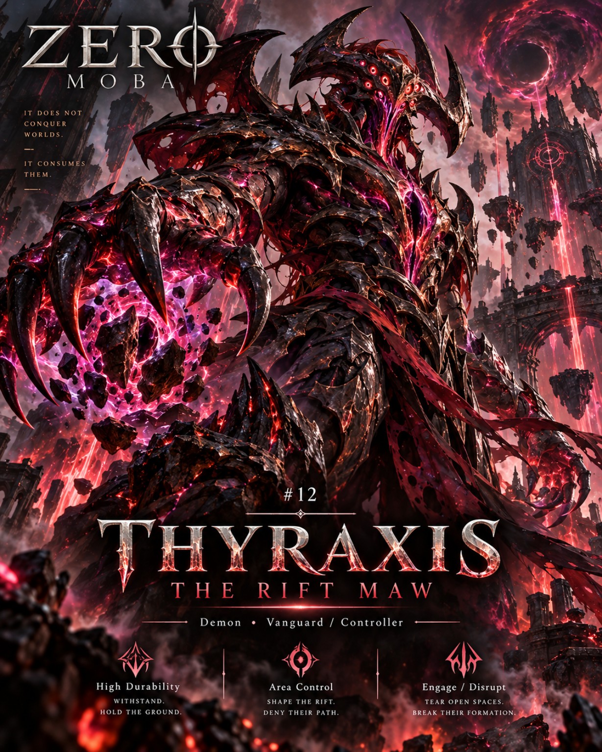 Thyraxis — The Rift Maw official artwork